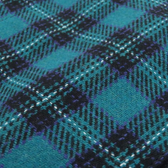 Jimmy Choo Knapsack Check Pattern Studs Backpack Daypack Canvas Women's - Picture 7 of 11